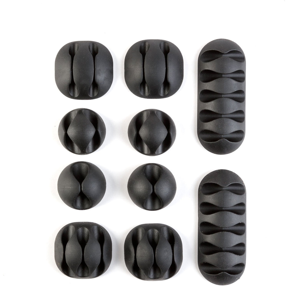 Cable Organizer Set – 10 Pieces