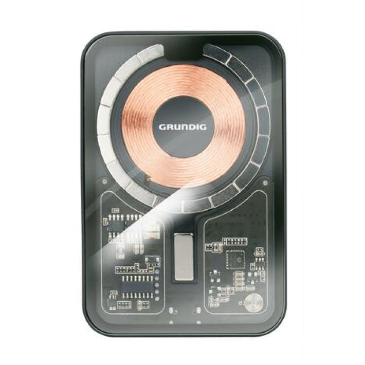 Powerbank Wireless 5000mAh Grundig – Caricabatterie Portatile Senza Fili