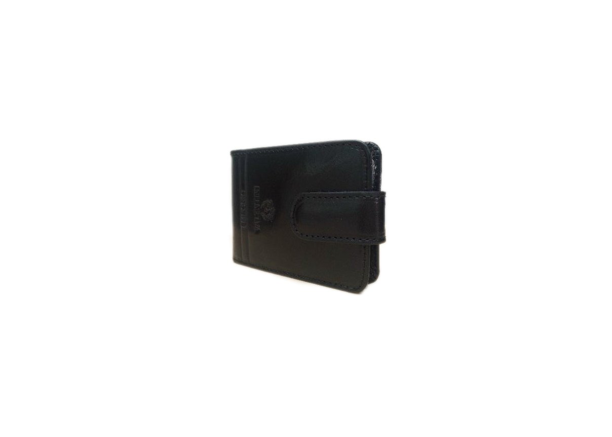 12-Slot Leather Card Holder
