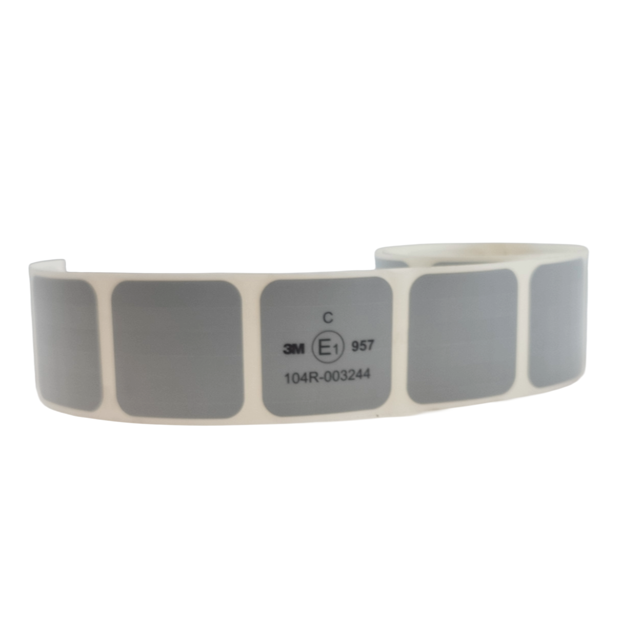 3M Reflective Tape for Tarpaulins, Self-Adhesive Squares, 1m