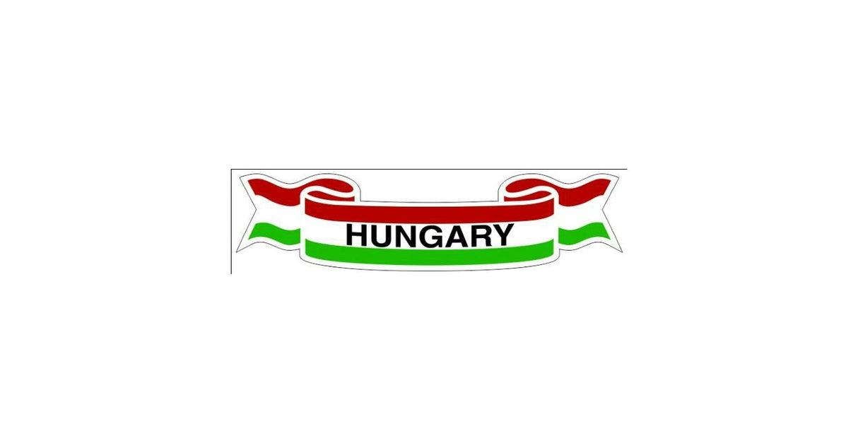 Hungary Wimpel Sticker