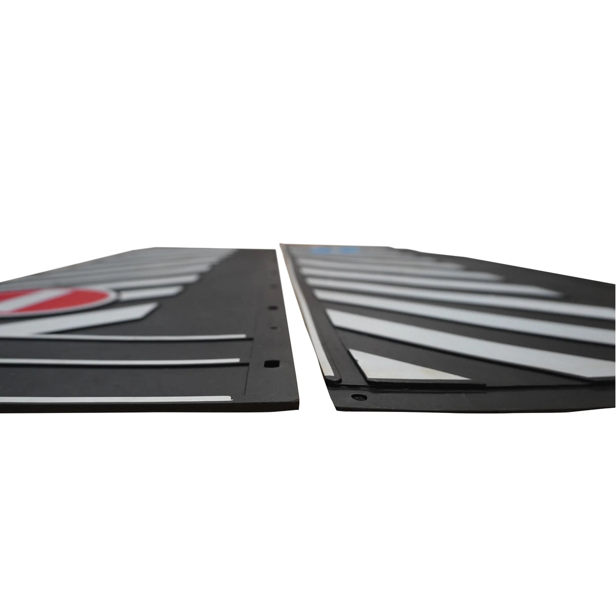 Mud Flap Rubber Apron Set for Left and Right Side, Adjustable 2400-2200 mm