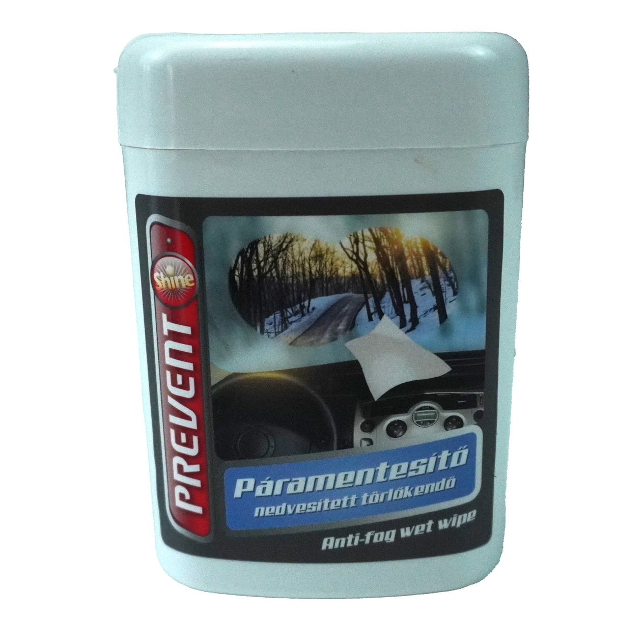 Toallitas húmedas antivaho para parabrisas (20 unidades)