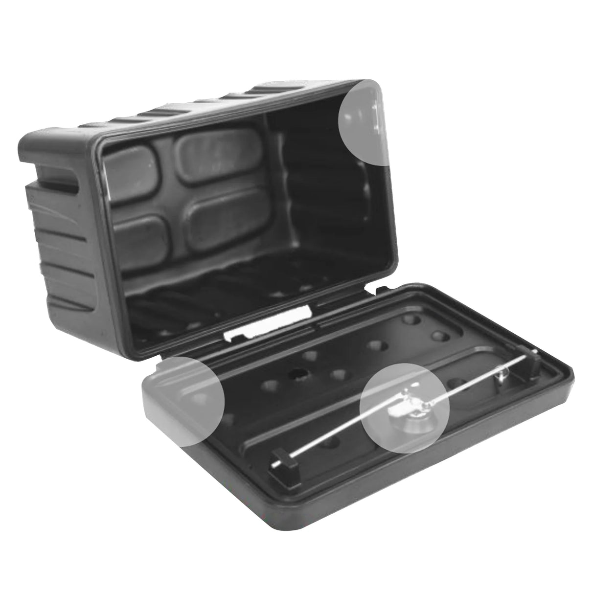 Lockable Plastic Tool Box