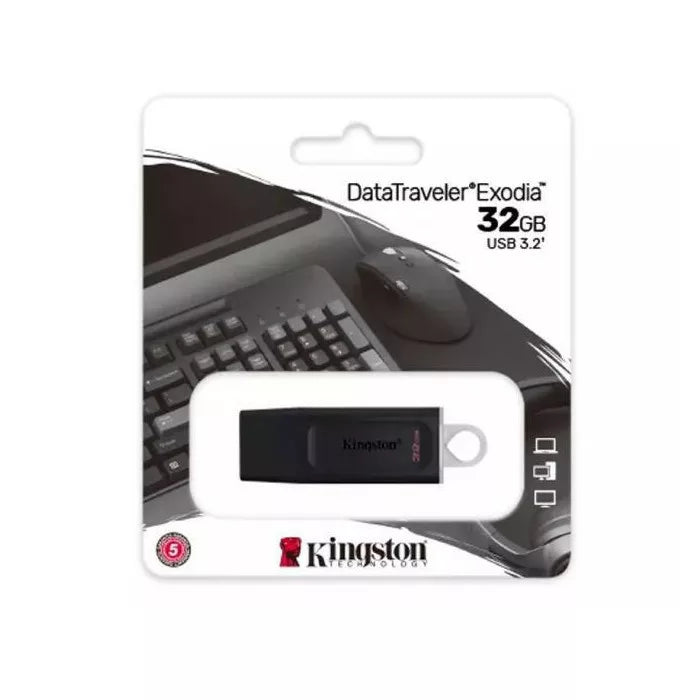 Kingston DataTraveler Exodia 32GB USB 3.2 Flash Drive