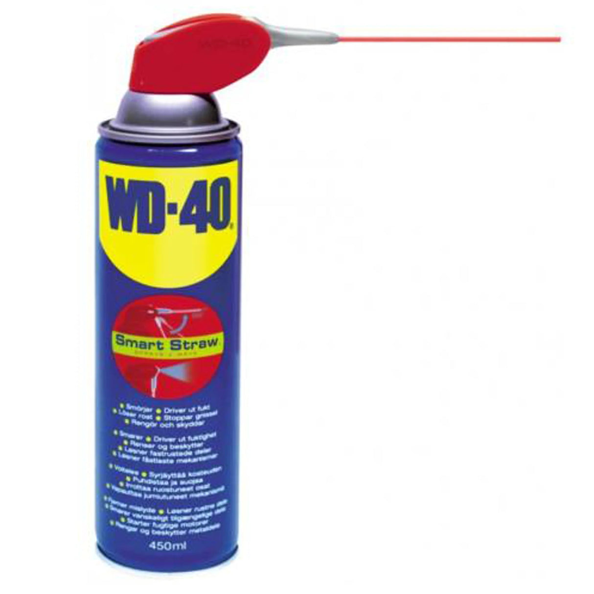 WD-40 Multifunktionsspray 450 ml mit Smart Straw Sprühkopf