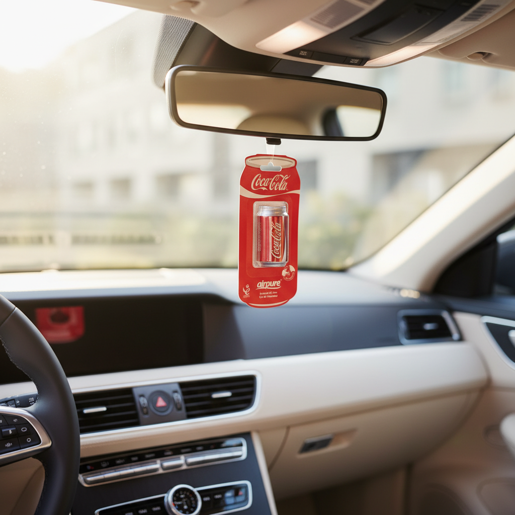 Airpure Hanging Car Air Freshener – Iconic 3D Can Design