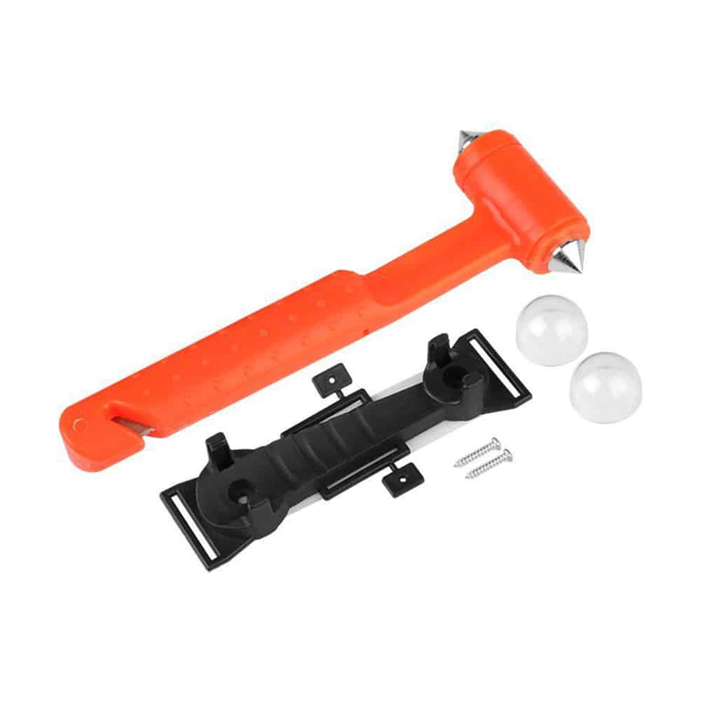 Emergency Glass Breaker & Seatbelt Cutter