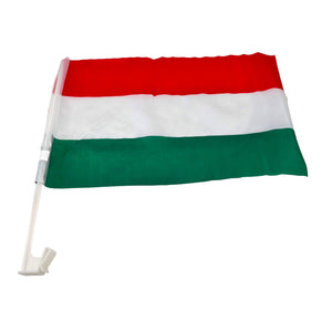 Hungarian Car Window Flag (30x46cm)