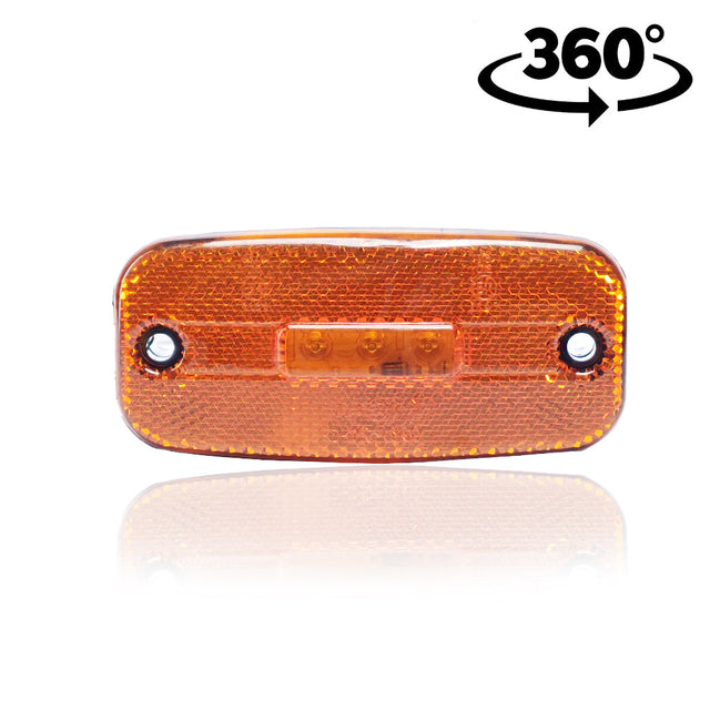 Side Marker LED Amber 111x51mm – New