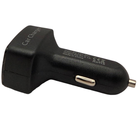 Car Voltmeter & Thermometer with Dual 3.1A USB Charger