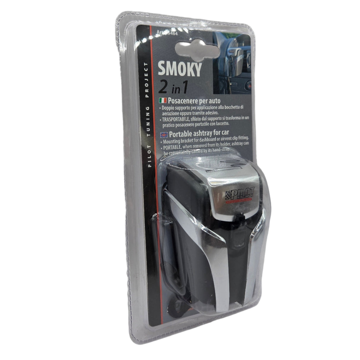 Car Ashtray for Air Vent – Grey