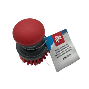 Dirt Devil Radbürste Ø7x9 cm – Kompakte Felgen- und Universalbürste mit Soft-Grip