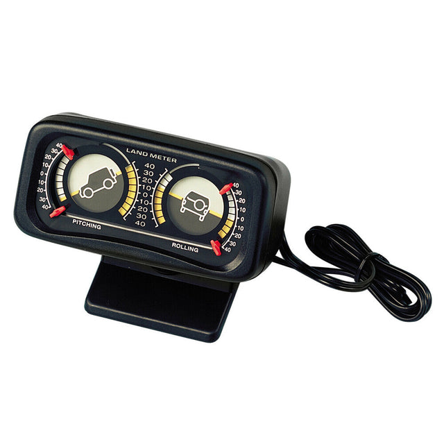 Vehicle Inclinometer with Amber Backlight 12V