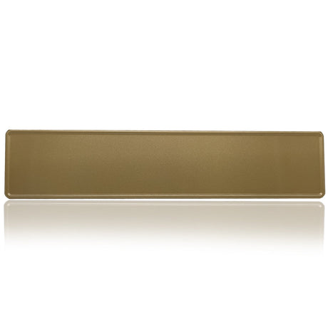 Custom Embossed Nameplate