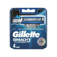 Recambios Gillette Mach3 Turbo (Pack de 4 unidades)