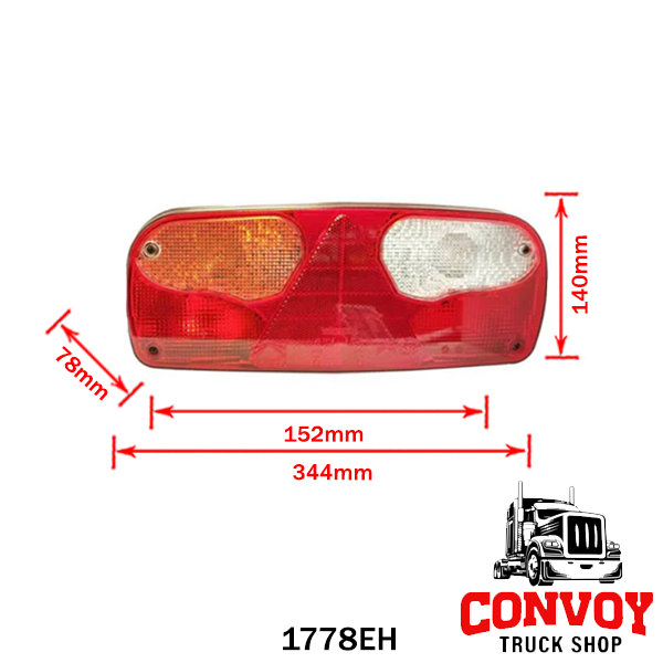 Aspöck Rear Lamp for Fliegl Trailer