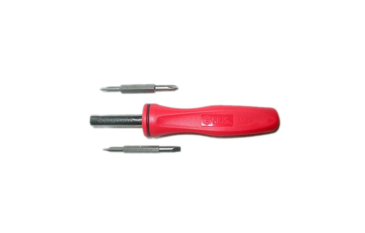 4-in-1 Interchangeable Screwdriver with 4 Bits