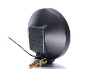 Round Spotlight with White Lens, 12V Bulb, 160 mm