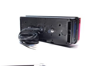 7-Function LED Rear Light with Hexagonal Reflector