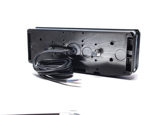 7-Function LED Rear Light with Hexagonal Reflector