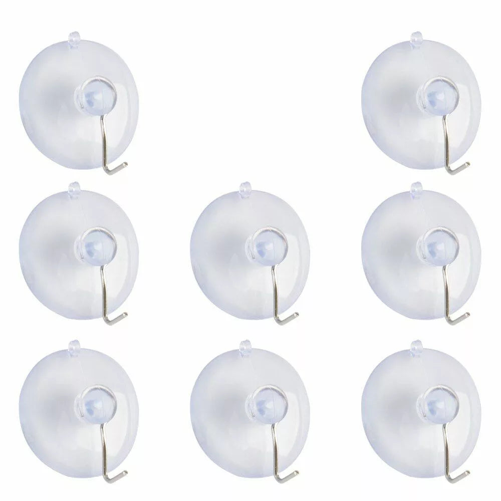 Suction Cup Hook Set – Pack of 8