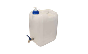 Water Container with Metal Tap and Soap Dispenser