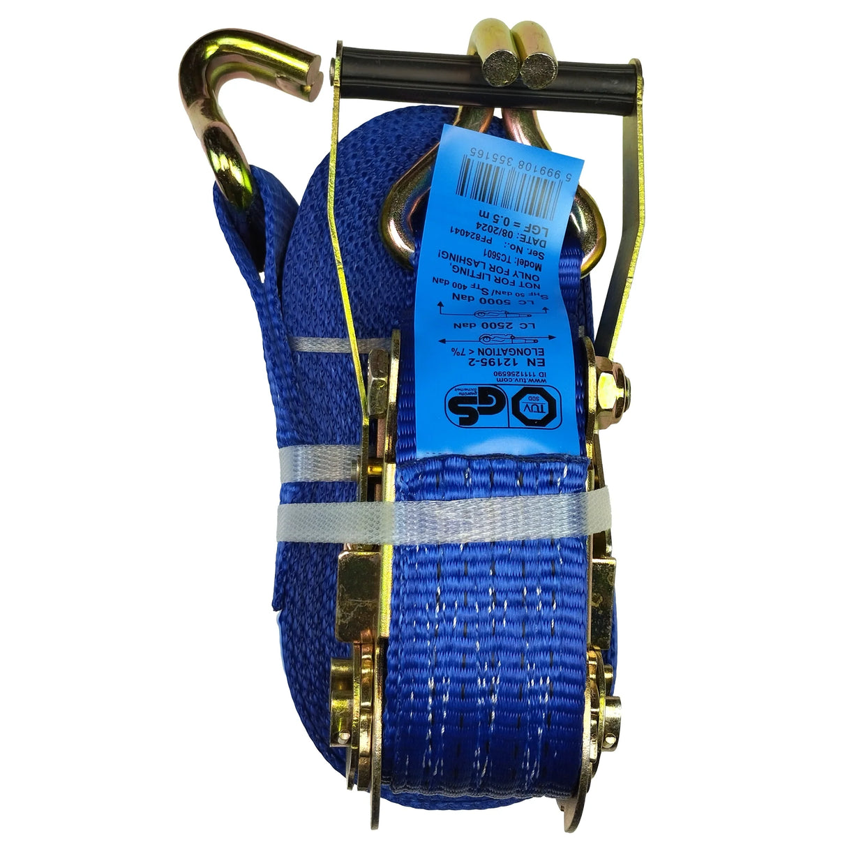 Complete Ratchet Strap 5 Ton Blue