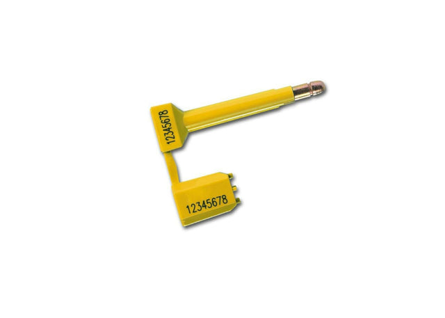 Scellé de sécurité numéroté pour conteneur