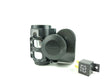 Klaxon compresseur double tonalité 112 dB – 12V ou 24V