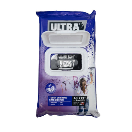 Ultra Grime XXL Wet Wipes 38x25 cm