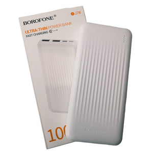 10,000mAh Power Bank – White