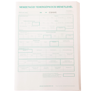 International Truck Logbook Form