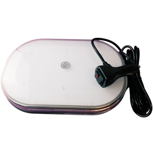 Gelbe LED-Warnleuchte mit Magnetbefestigung, 60 LEDs, 90W