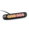 LED Rückleuchte 3 Funktionen, schlank, 12/24V