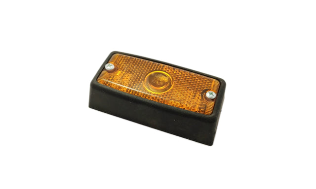 Side Marker Lamp with Rubber Mount and Reflector