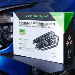 Plastic Headlight Restoration Kit
