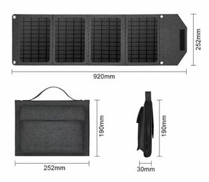 Portable Outdoor Solar Charger 24W