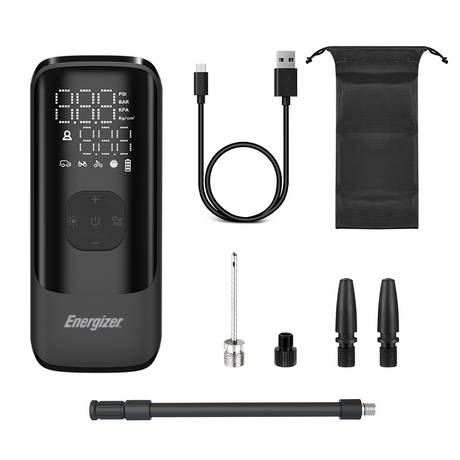 Energizer Mini Compressor Power Bank with Flashlight