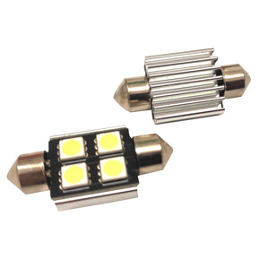 SMD LED Festoon Bulb 4 LED Canbus White