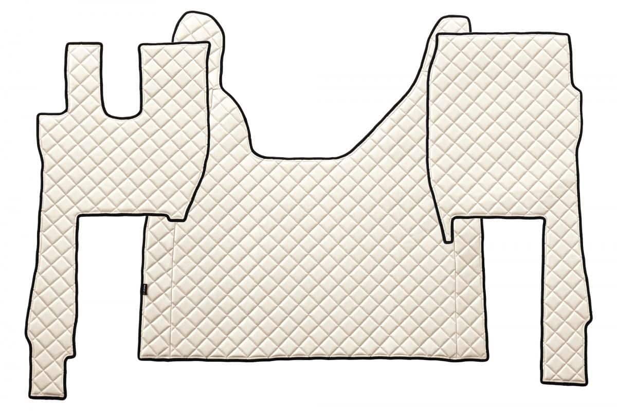Quilted Faux Leather Floor Mat for Ford F-Max (From 2018)