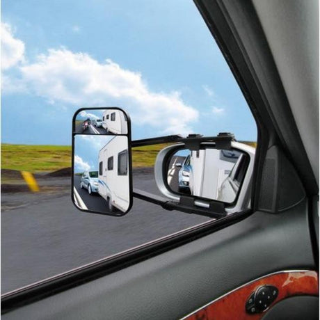 Tow Mirror Extension for Caravans and Trailers