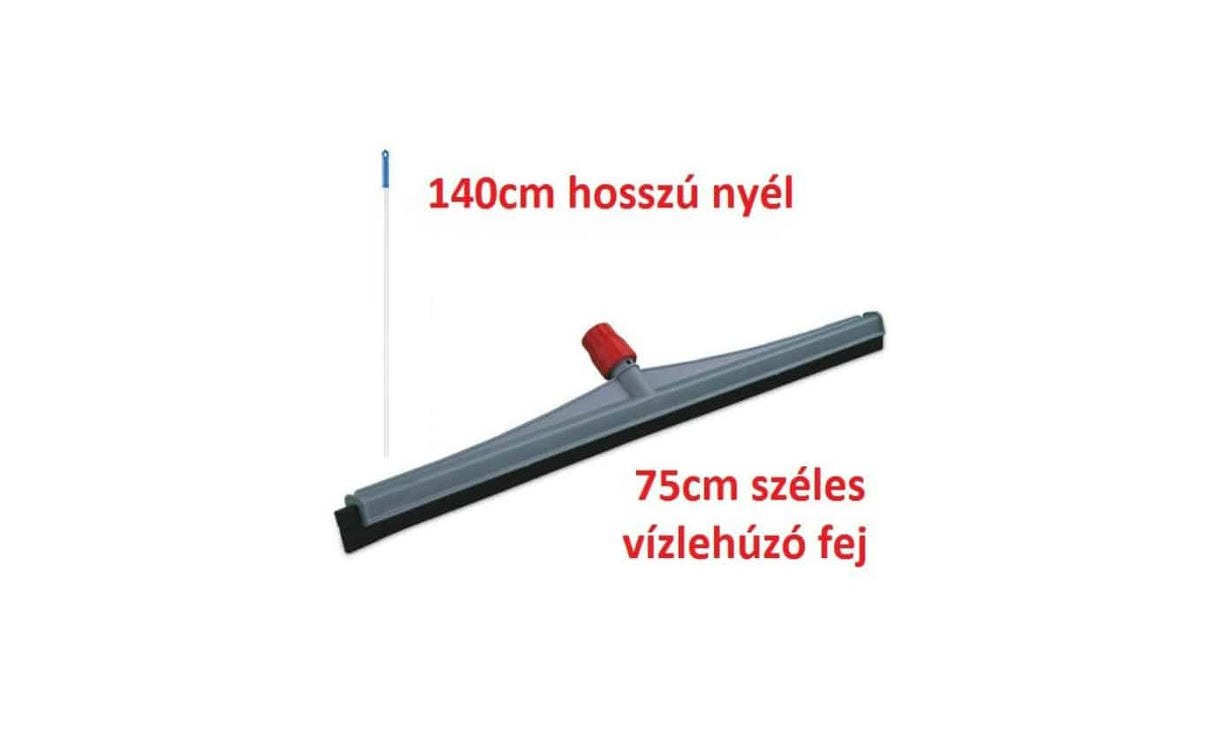 Water Squeegee with 140 cm Aluminum Handle
