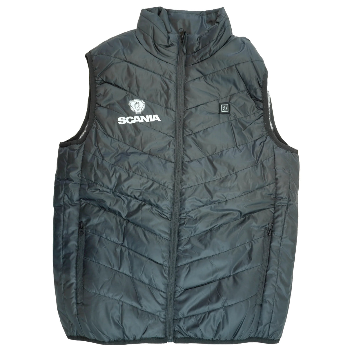 Heated Vest with Truck Brand Logo – 3 Heat Levels