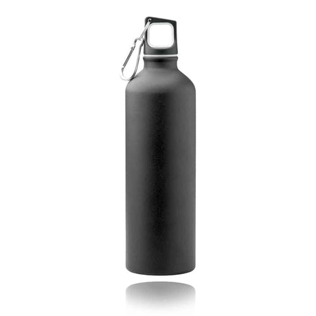 Aluminum Sports Bottle with Carabiner, 750ml